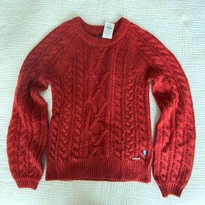 NWT Abercrombie & Fitch Red Sweater